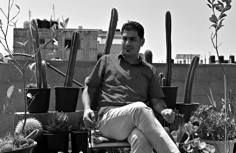 Artist Mohamed Abusal